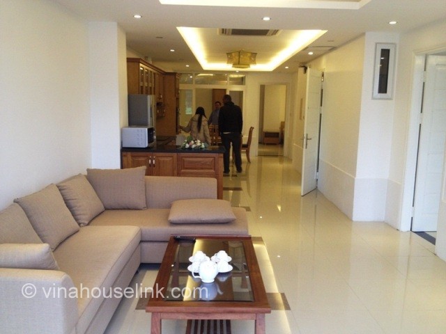 Serviced Apartment For Rent In Xuan Dieu