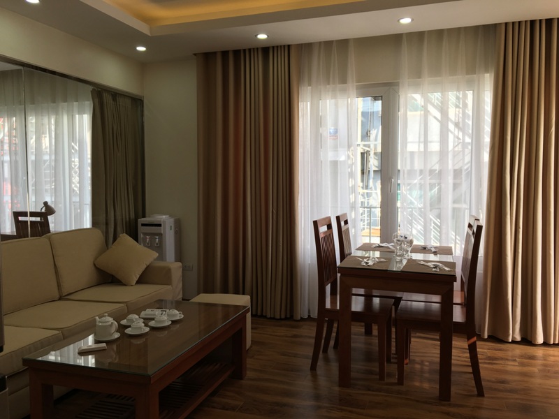 Service apartment for rent 1 bedroom 1 bathroom on 3th floor(301) Tran Thai Tong, Cau Giay, Ha Noi